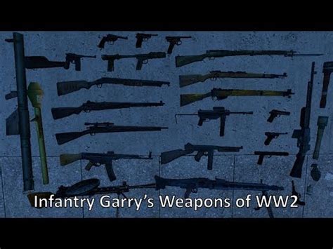 Infantry Garry's Mod Weapons of WW2 .